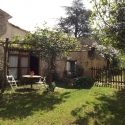 Cour interieure à  la ferme du désert Vaucluse